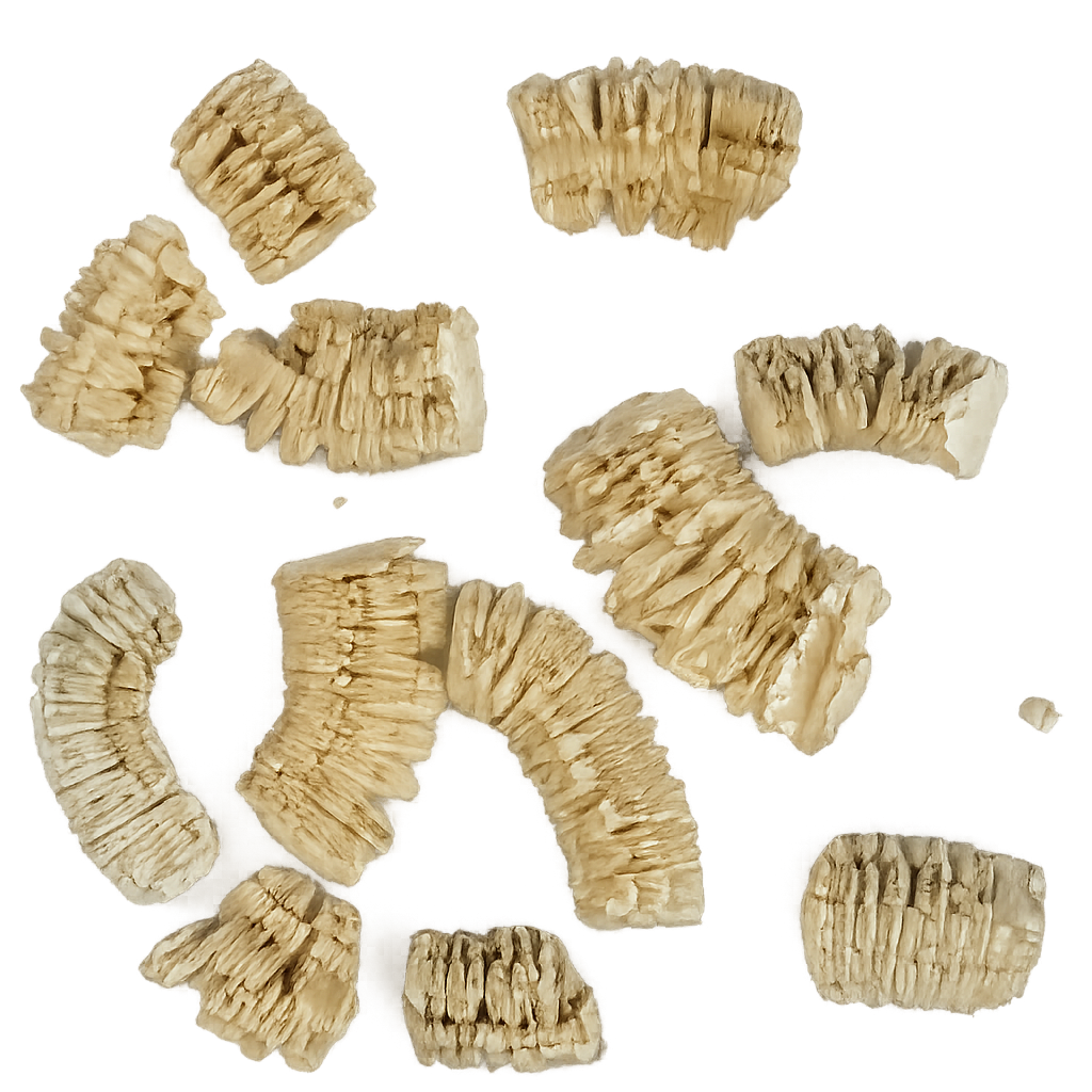 Laminar structure of vermiculite